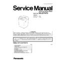 Panasonic SD-257WTS Service Manual