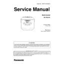 Panasonic SR-TMJ181BTW Service Manual