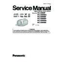 Panasonic HC-X800EE (serv.man2) Service Manual