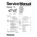 Panasonic NV-DS12EG, NV-DS12B, NV-DS12EGM, NV-DS25EG, NV-DS25EGM, NV-DS25B, NV-DS25EN, NV-DS25A Service Manual