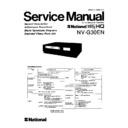 Panasonic NV-G30EN Service Manual