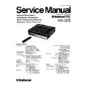 Panasonic NV-G7 Service Manual