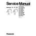 Panasonic NV-GS3EG, NV-GS3EGM, NV-GS3B, NV-GS3EN, NV-GS3A, NV-GS3ENT, NV-GS1EG, NV-GS1EGM, NV-GS1B Service Manual