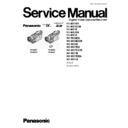 Panasonic NV-MX1EG, NV-MX1EGM, NV-MX1B, NV-MX3EN, NV-MX3A, NV-MX5EG, NV-MX5EGM, NV-MX5B, NV-MX7EG, NV-MX7EGM, NV-MX7B, NV-MX7DEN, NV-MX7A (serv.man2) Service Manual