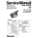 nv-vx1eg, nv-vx1b, nv-vx1a, nv-vx1en service manual
