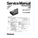 Panasonic NV-VX77EN, NV-VX77A Simplified Service Manual