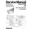 Panasonic NV-VX7A, NV-VX7EN, NV-VX7EE Service Manual