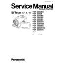 Panasonic VDR-D300EG, VDR-D300E, VDR-D300EB, VDR-D300EP, VDR-D300EE, VDR-D300GC, VDR-D300GN, VDR-D300SG, VDR-D300GCS, VDR-D308GK Service Manual