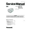 Panasonic VW-CLT1P, VW-CLT1E, VW-CLT1GK Service Manual