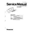 Panasonic VW-KBD2E Service Manual