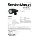 Panasonic VW-LDC103E, VW-LDC103PP Service Manual