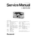 Panasonic C-D3100ZM Service Manual