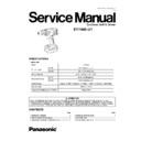 Panasonic EY7440-U1 Service Manual