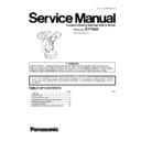 Panasonic EY7840 Service Manual