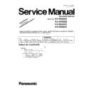 Panasonic KV-N1058X, KV-N1028X, KV-N1058Y, KV-N1028Y (serv.man2) Service Manual / Supplement