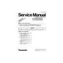 Panasonic KV-S1025C, KV-S1020C (serv.man3) Service Manual / Supplement