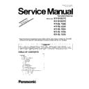 Panasonic KV-S1057C, KV-S1027C, KV-SL1066, KV-SL1056, KV-SL1055, KV-SL1036, KV-SL1035 (serv.man7) Service Manual / Supplement