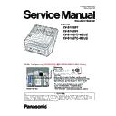 Panasonic KV-S1058Y, KV-S1028Y, KV-S1057C-M2, KV-S1057C-J2, KV-S1027C-M2, KV-S1027C-J2 Service Manual