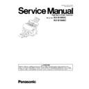 Panasonic KV-S1065C, KV-S1046C (serv.man3) Service Manual