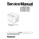 Panasonic KV-S2025C, KV-SU225C, KV-S2045C, KV-SU245C Service Manual