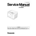 Panasonic KV-S2048C Service Manual