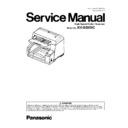 Panasonic KV-S5055C (serv.man2) Service Manual