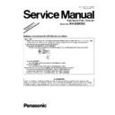 Panasonic KV-S5055C (serv.man4) Service Manual / Supplement