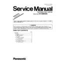 Panasonic KV-S5055C (serv.man5) Service Manual / Supplement