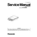 Panasonic KV-SS080 Service Manual