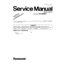Panasonic KV-SS081 (serv.man3) Service Manual / Supplement