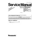 Panasonic KX-MC6020RU, KX-FAP317A, KX-FAB318A Service Manual / Supplement