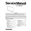 ub-t780 service manual