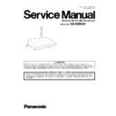 Panasonic UE-608040 Service Manual