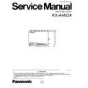 kx-a46dx (serv.man2) service manual