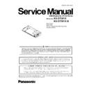Panasonic KX-DT301X Service Manual