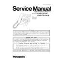 kx-dt321ua service manual