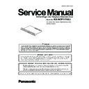 Panasonic KX-NCP1174XJ (serv.man2) Service Manual