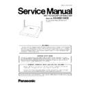 Panasonic KX-NS0154CE (serv.man2) Service Manual