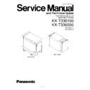 kx-t336100, kx-336200 service manual