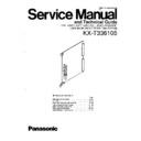 Panasonic KX-T336105 Service Manual