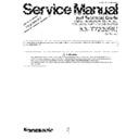Panasonic KX-T7230RU Service Manual / Supplement