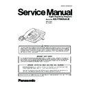 Panasonic KX-T7665UA (serv.man3) Service Manual