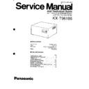 Panasonic KX-T96186 Service Manual