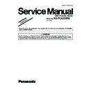 Panasonic KX-TCA355RU (serv.man2) Service Manual / Supplement