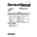 Panasonic KX-TCA385RU (serv.man3) Service Manual / Supplement