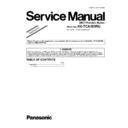 Panasonic KX-TCA385RU Service Manual / Supplement