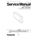 Panasonic KX-TD174X Service Manual