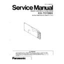 Panasonic KX-TD199X Service Manual