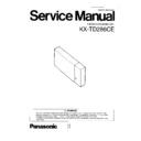 Panasonic KX-TD286CE (serv.man2) Service Manual