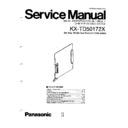 kx-td50172x (serv.man2) service manual